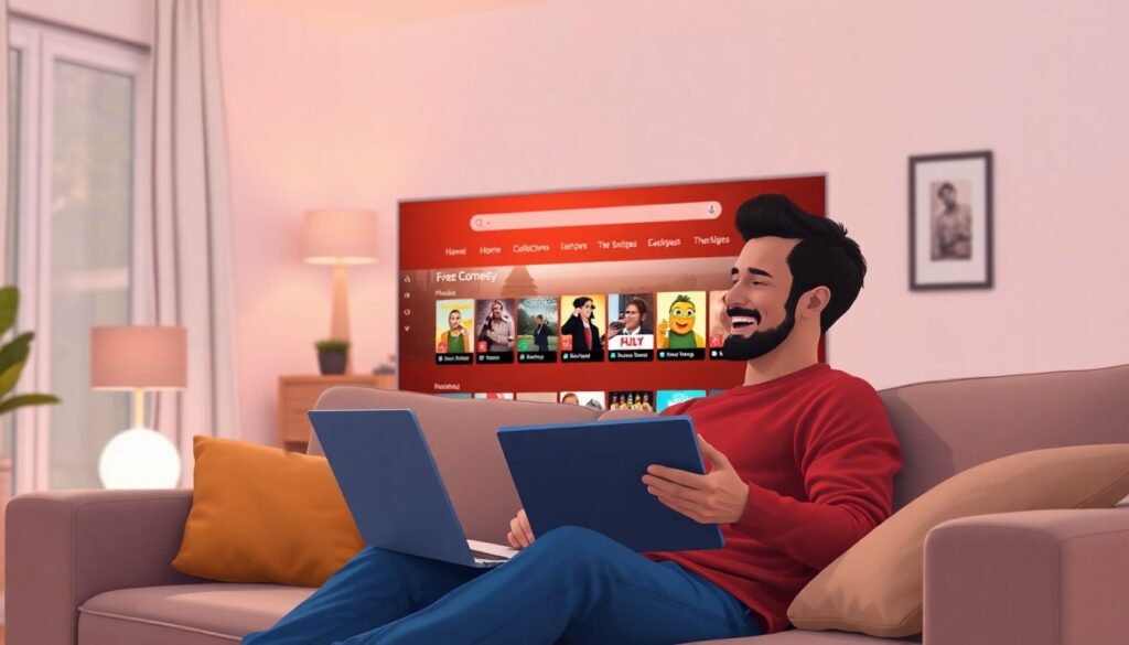 Комедии против стресса: подборка фильмов на HDSERIYA для тяжелой рабочей недели - иллюстрация