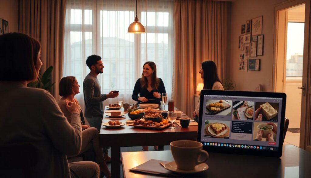 Подборки для вечеринки: как сочетать фильмы, музыку и закуски для идеального вечера - иллюстрация