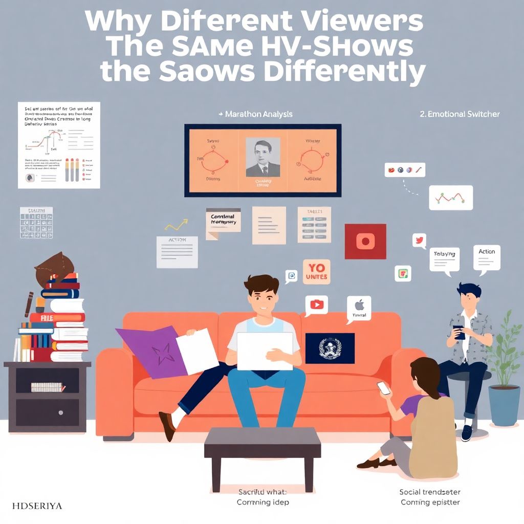 Типы зрителей и подборки на Hdseriya: какие сериалы подойдут каждому