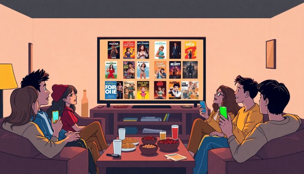 Комедии для большой компании: что включить на вечеринке, чтобы понравилось всем - иллюстрация